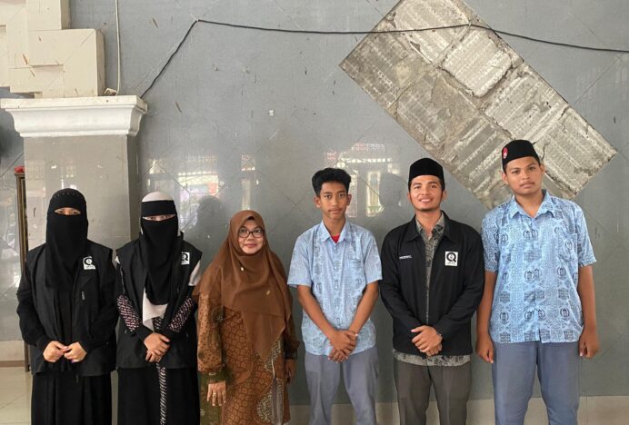 Fushulul Quran Gelar Kegiatan Pemahaman Rukun Shalat di MAN 4 Tungkop Aceh Besar
