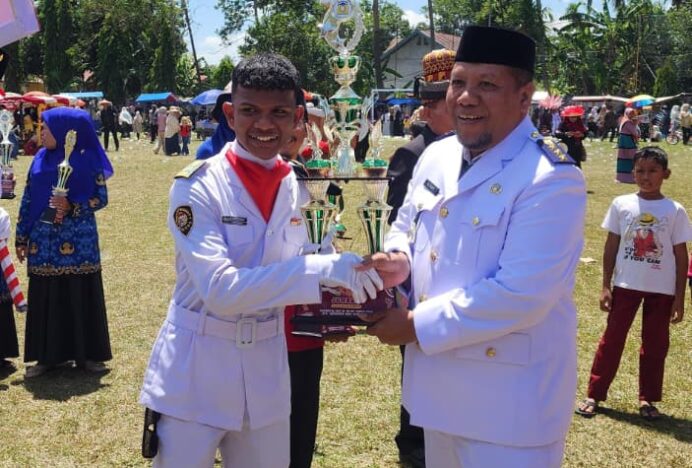 MAN 3 Aceh Besar Raih Juara 1 Karnaval 17 Agustus 2025 dengan Pesan “Lepaskan Saya!”