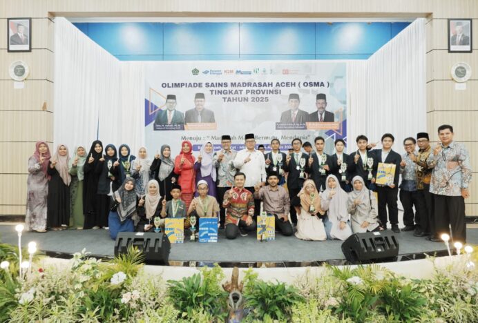 OSMA Aceh 2025 Resmi Ditutup, Kota Banda Aceh Sabet Juara Umum