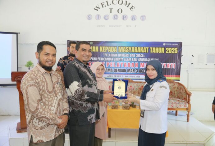 Poltekpel Malahayati Aceh dan MAN 3 Aceh Besar Gelar Pelatihan Navigasi dan Cuaca serta Sosialisasi PMB Pola Pembibitan
