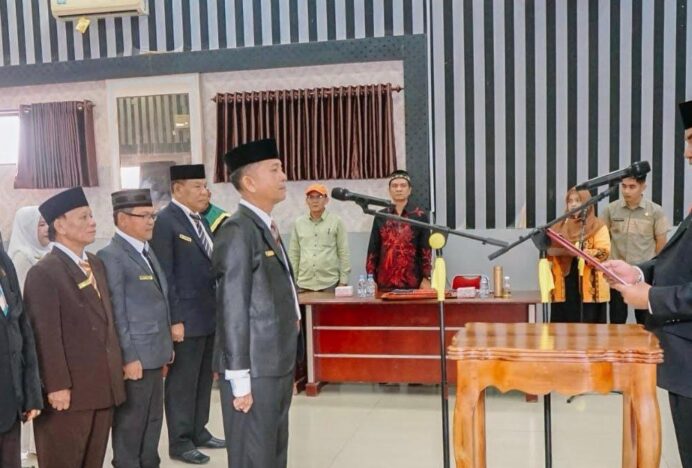 Bupati Salim Fakhry Lantik Pengurus MPD Agara Masa Bakti 2025–2030