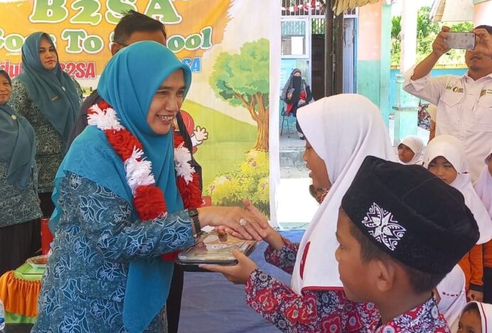 Wakil Ketua TP PKK Aceh Besar Ajak Anak-Anak Biasakan Pola Makan Sehat Sejak Dini