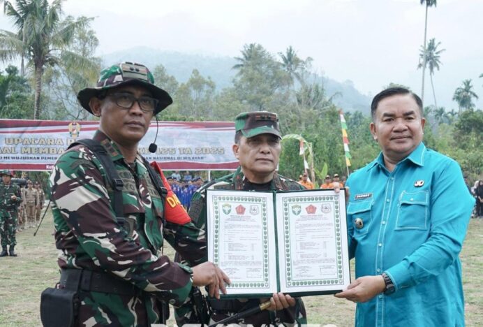 Pangdam Iskandar Muda Tutup TMMD ke-125 di Aceh Tenggara
