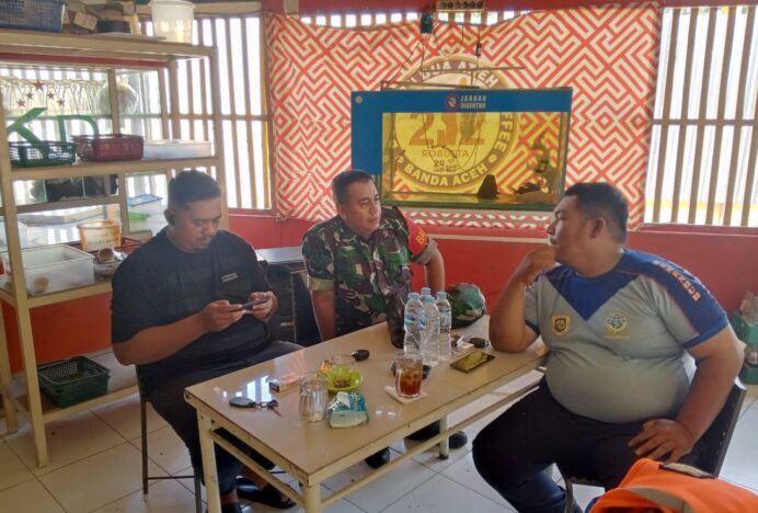 Terminal Tipe A Banda Aceh Tetap Aman: Babinsa dan Dishub Bahas Situasi Pasca HUT ke-80 RI
