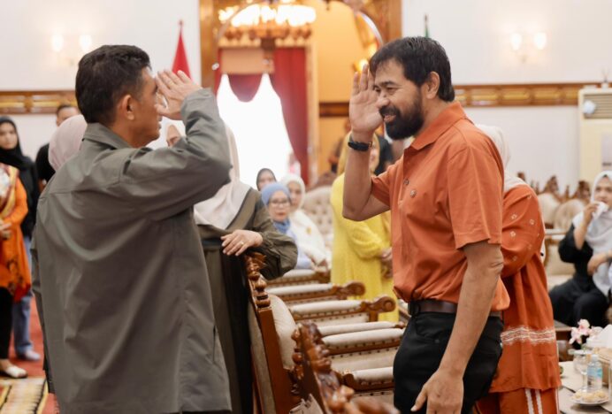 Gubernur Aceh Mualem Terima Silaturahmi Kapolda Baru