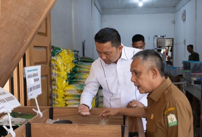Cek Harga dan Stok Beras, Dirreskrimsus Polda Aceh Imbau Pedagang Jual Sesuai HET