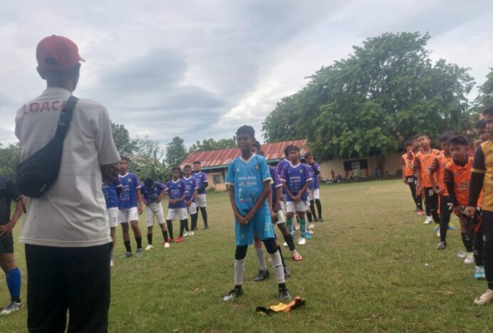 Persiapan Hadapi Turnamen Sepakbola HUT ke-13 Pos Aceh, SSB IMKA Lakukan Ujicoba