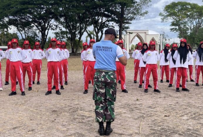 Demi Merah Putih, Serma Sucipto Latih Paskibraka Aceh Besar Sejak Hari Pertama