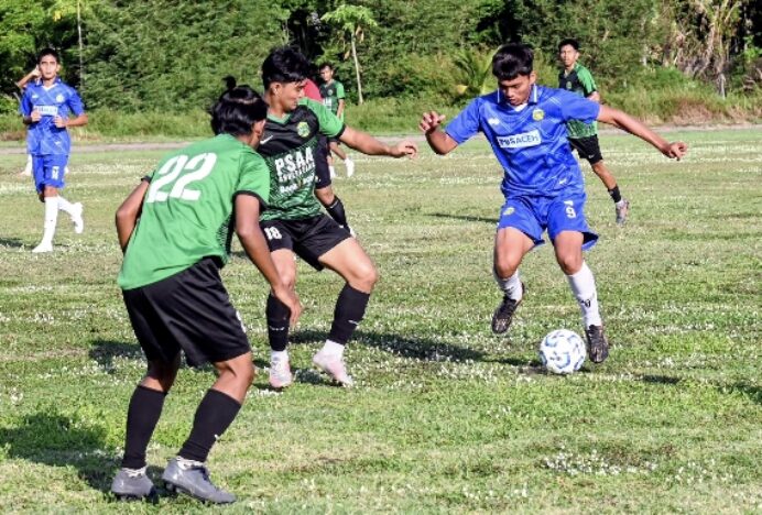 Tim Piala Soeratin U-17 Aceh Besar Berhasil Imbangi Permainan PSAA Abulyatama