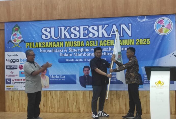 Muhammad Nasir Terpilih Sebagai Ketua DPD Asosiasi Laundry Indonesia Aceh