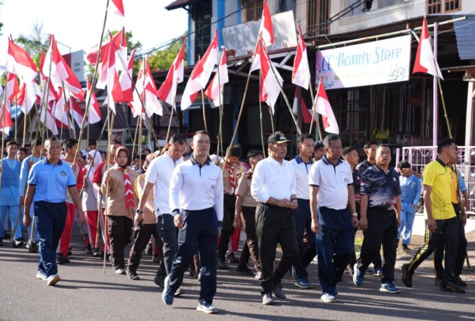 2.025 Bendera Merah Putih Berkibar di Sabang, Sambut HUT ke-80 RI