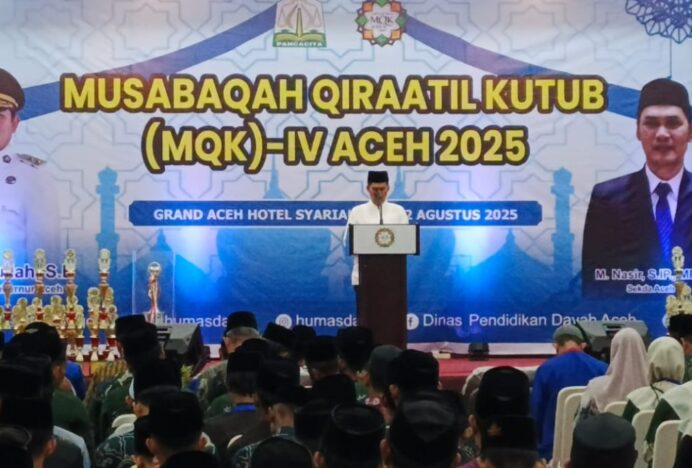 Gubernur Aceh Buka MQK IV 2025 Tingkat Provinsi di Banda Aceh