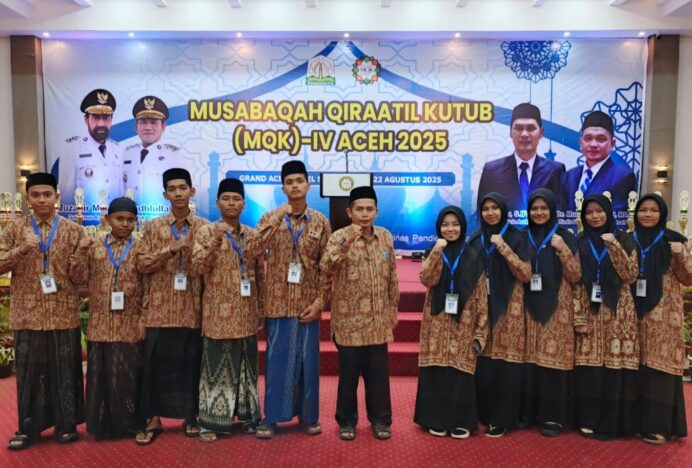 Ini 10 Santri Dayah Banda Aceh di Ajang MQK IV 2025