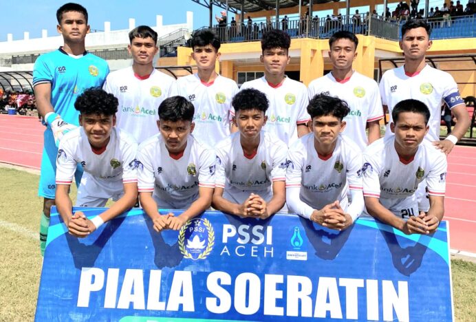 PSAB U-17 Lolos Babak 8 Besar Piala Soeratin Zona Aceh, Ditahan Imbang Mutiara Raya