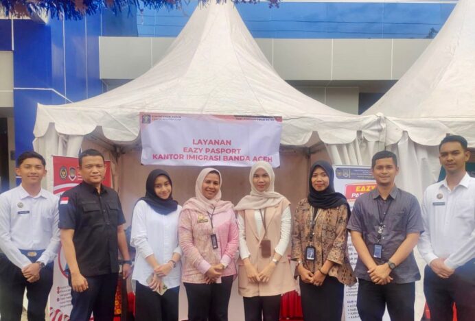 Peringati Hari Pengayoman ke-80, Imigrasi Banda Aceh Hadirkan Layanan Eazy Passport