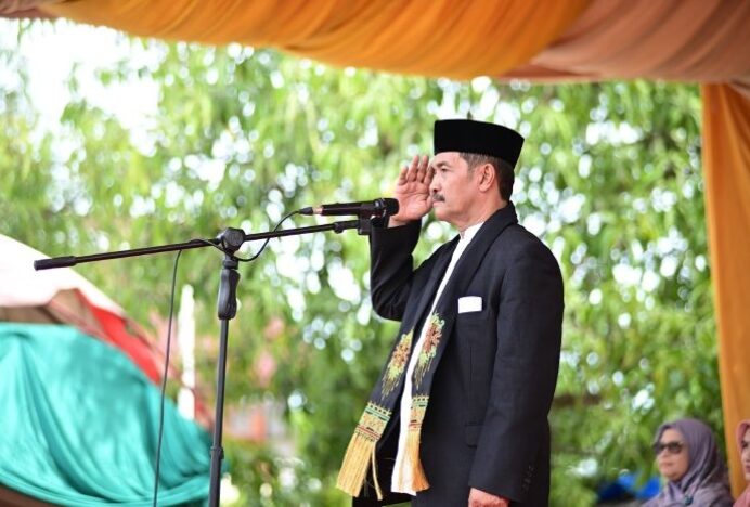 Wabup Aceh Besar Inspektur Apel Tahunan Ponpes Abu Lam U
