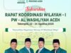 Al Washliyah Aceh Gelar Rakorwil di Takengon, Angkat Tema Konsolidasi Menuju Organisasi Maju