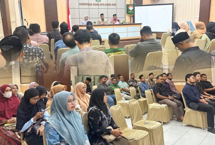 Kakankemenag Banda Aceh Tegaskan Penguatan Peran Humas dalam Publikasi Program