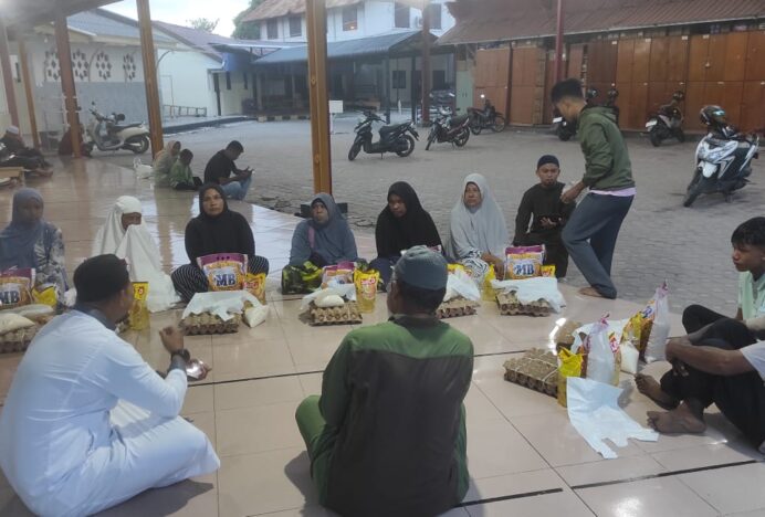 Terapkan Saldo Nol Rupiah, Masjid Nurul Huda BPKP Salurkan Bantuan Sembako