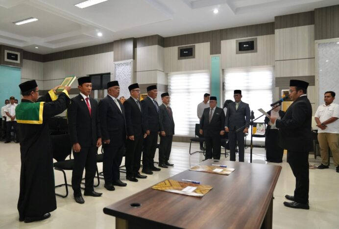 Lantik Pejabat Baru, Wali Kota Sabang Fokus pada Pertumbuhan Ekonomi Rakyat