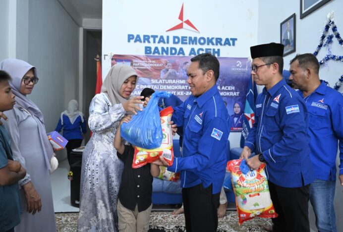 Peringati HUT ke-24, DPC Partai Demokrat Banda Aceh Jadikan sebagai Momen Berbagi