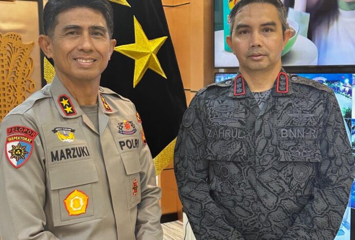 BNN Kota Banda Aceh dan Kapolda Aceh Perkuat Sinergi dalam Upaya P4GN