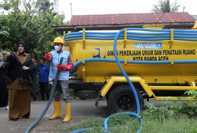 Pemko Banda Aceh Luncurkan Layanan Lumpur Tinja Terjadwal