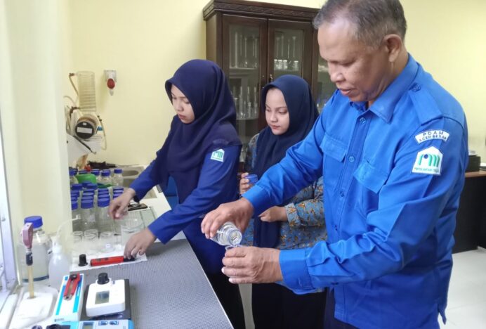 Larotorium PDAM Tirta Mountala Aceh Besar Jaga Kualitas Air