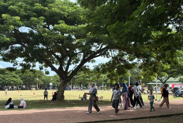 Blang Padang Jadi Destinasi Favorit Warga Banda Aceh untuk Olahraga dan Rekreasi