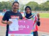 Atletik Putri Aceh Raih Dua Medali Perak di Kejurnas