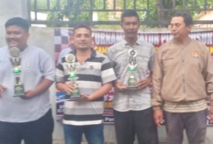 T Arief Juarai Turnamen Catur Piala Kadus Silang Rukoh