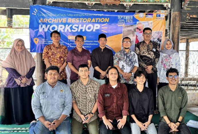UNESCO dan Asian Culture Center Gelar Workshop Restorasi Naskah Kuno di Zawiyah Tanoh Abee
