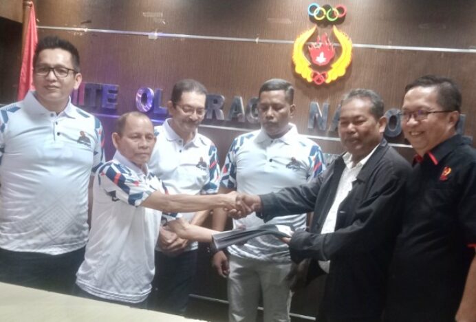 Pon Yahya Resmi Mendaftar Sebagai Bacaketum KONI Aceh