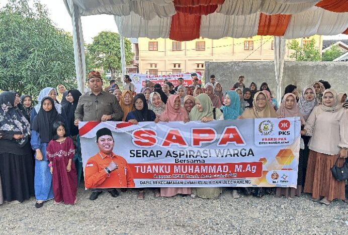 Ketua FPKS DPRK Banda Aceh Tumad Launching Program SAPA