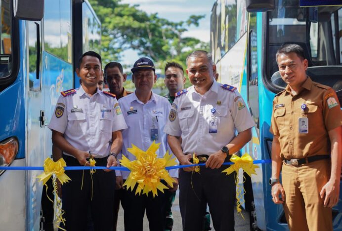 Plt Kadishub Aceh Besar Hadiri Launching Rute Baru Trans Koetaradja Simpang Mesra – Kajhu