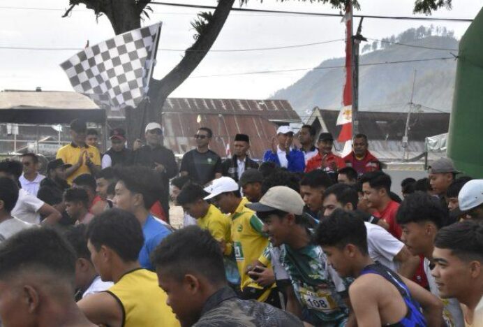 Bupati Aceh Tengah Lepas Fun Run 5K Semarak HUT ke-80 TNI