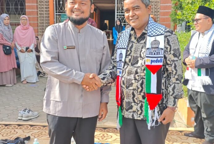 MAN 4 Aceh Besar Gelar Bekisah Palestina Bersama Ustadz Wahyu Rizki