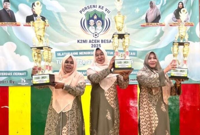 K2M MI Aceh Besar Sukses Gelar PORSENI Ke-VII: MIN 20 Raih Juara Umum, Disusul MIN 27 dan MIN 8