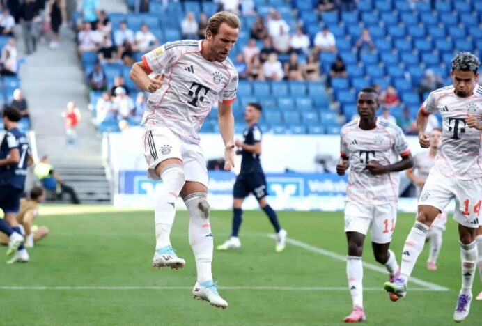 Hattrick Harry Kane Antar Bayern Muenchen Bungkam Hoffenheim 4-1
