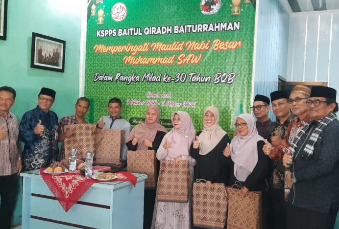Donor Darah dan Santunan Yatim Meriahkan Milad ke 30 Baitul Qiradh Baiturrahman