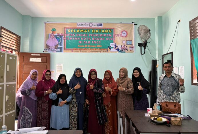 Tim MKPS Dinas Pendidikan Aceh Laksanakan Supervisi Akademik dan Manajerial di SLB TNCC