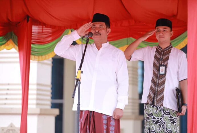 Wabup Aceh Besar Irup Hari Santri Tahun 2025