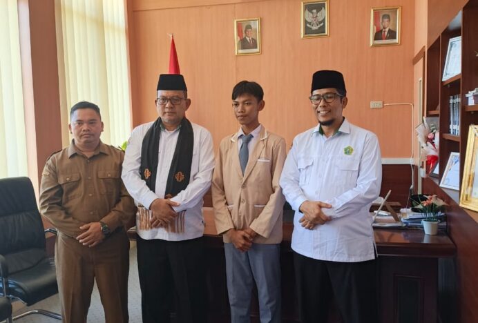 Siswa SMAN 2 Gunung Meriah Adit Sofyan, Terpilih Menjadi Ketua Delegasi Provinsi Aceh Pada Kongres Rohis Nasional I Di Jakarta