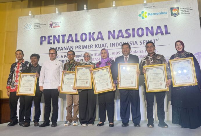 Kabupaten Aceh Besar Raih Penghargaan Penanggulangan AIDS, Tuberkulosis dan Malaria Tahun 2025