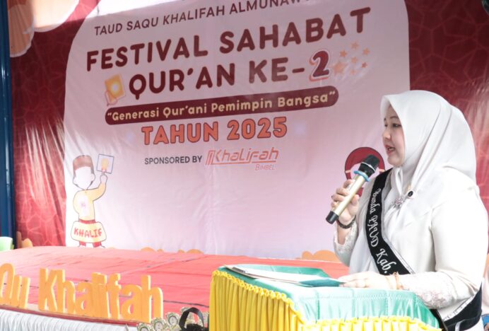 Bunda PAUD Aceh Besar Ajak Tanamkan Cinta Al-Qur’an Sejak Dini di Festival Sahabat Qur’an ke-2 Khalifah Al Munawwarah