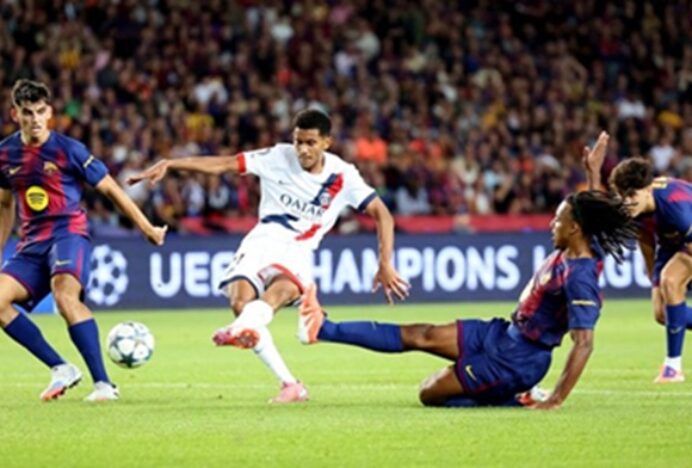 Hasil Liga Champions, PSG Comeback, Permalukan Barcelona 2-1