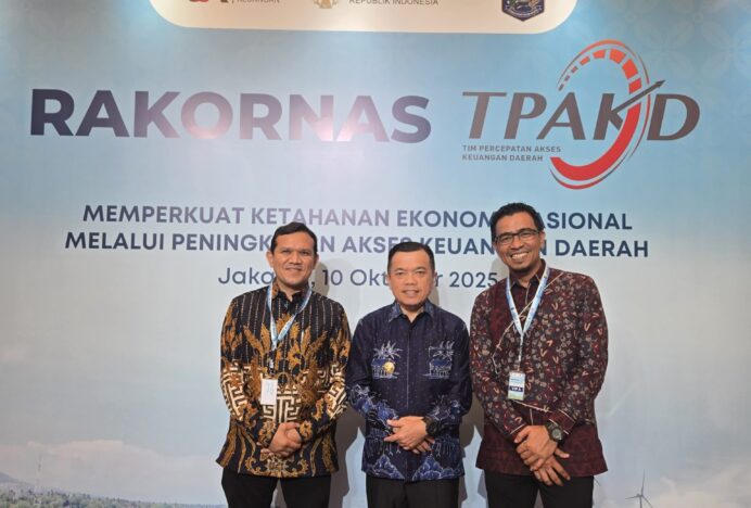Wagub Aceh Ikuti Rakornas TPAKD 2025
