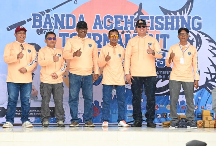 Pemko Banda Aceh Gelar Tournament Fishing, 1000 Peserta Ikut Berpartisipasi