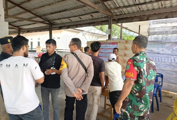 Babinsa Koramil 05/Mesjid Raya Monitoring Pilchiksung di Enam Gampong