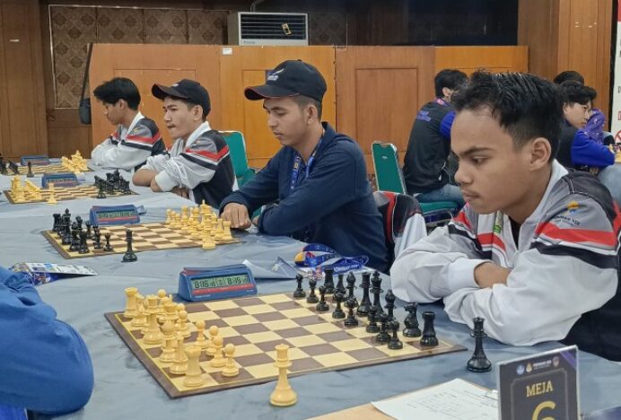 USK Turunkan Dua Regu, Target Terbaik Olimpiade Catur Pos Aceh